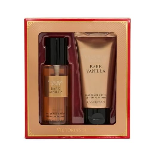 Victoria's Secret Bare Vanilla 2 Piece Mini Mist & Lotion Gift Set