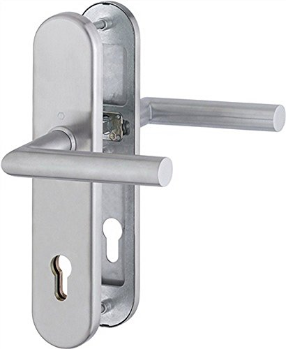 Preisvergleich Produktbild Schutz-Drückergarnitur Amsterdam E1400Z / 3331 / 3330 PZ Entfernung 92mm