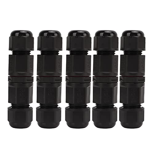 Conector aviación con 5 tapones de goma para equipo industrial miniatura 7
