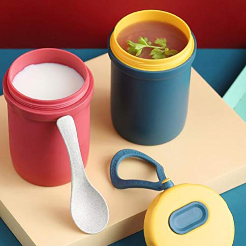 NICEXMAS Caneca de Sopa de Microondas Recipiente de Café da Manhã Caneca Coleção Caneca de Sopa Cane