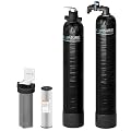 Aquasure Serene Series 10 GPM Whole House Salt-Free Conditioning Descaler Bundle with KDF/GAC Water Treatment System and Pleated Sediment Pre-Filter, for 1-3 Bathrooms | Removes 99% of Contaminants