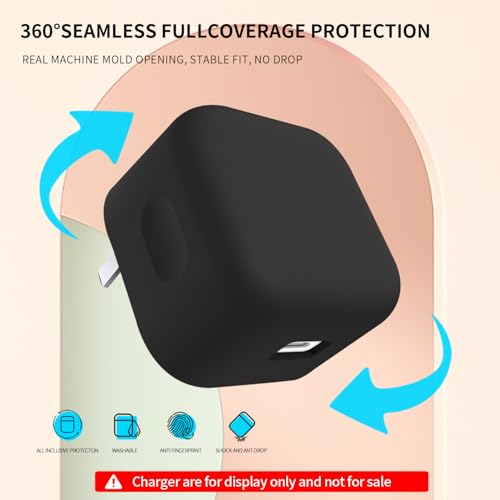 Funda de silicona Seanai premium para adaptador de corriente de 40W resistente 3