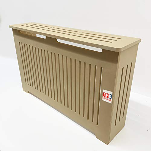 MDF Radiator Cover Heating Cabinet with Ventilation on Both Sides, 28 Tall x 28 Wide - Custom Made - MD7