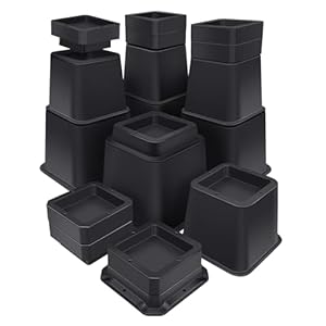 ANNKUT Möbelerhöhungen 25,4 cm Betterhöhung Set