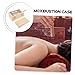 Ipetboom 4pcs Portable Solid Moxibustion Box Therapy Tool for Home Use Compact Design Stability for Moxibustion Enthusiasts