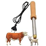 ★★ Si la pantorrilla o cordero con cuerno, que pueden dañar el uno al otro, lo que conduce a la pérdida de apetito, disminución de la producción de leche.