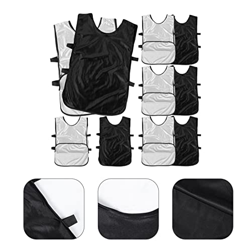 OHPHCALL 6 Peças Colete De Treinamento De Futebol Coletes De Futebol Portáteis De Secagem Rápida Col