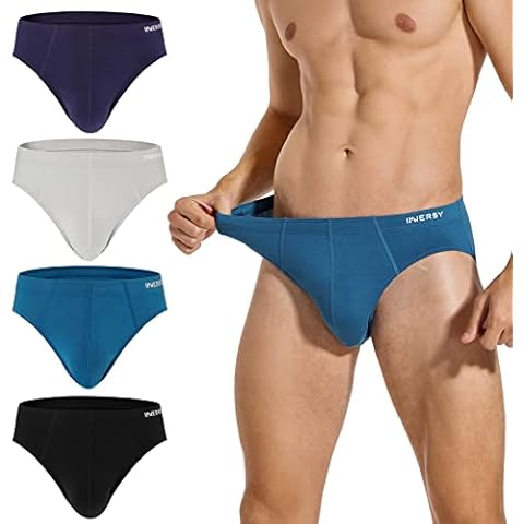 INNERSY Men's Cotton Viscose Briefs Pack Cover