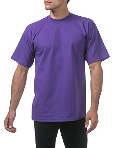 Image of Pro Club Men's 3-Pack Heavyweight Cotton Short Sleeve Crew Neck T-Shirt