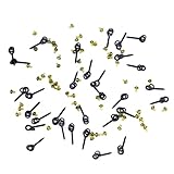 【Alta calidad】 Los topes de gancho están hechos de plástico con un núcleo de goma duradero. diseño simple y práctico, durabilidad y resistencia. Garantía de calidad, socio maravilloso para su pesca.