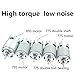 BGNERY Engine Model 775/795/895 DC Motor Ball Bearing 12-24V High Torque for Paper Shredder, Vacuum Cleaner, Electrical Tools CW/CCW DIY Tools (Color : 795 Double Ball Bearing Motor)