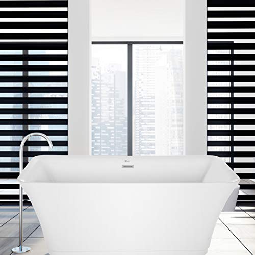 Empava Freestanding Bathtub Model 2021 Acrylic Bathtub Modern Stand Alone Soaking Tub in White 59 Inch Empava Freestanding Bathtub Model 2021 Acrylic Bathtub Modern Stand Alone Soaking Tub in White 59 Inch