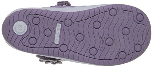 Stride Rite Haylie Mary Jane (Toddler/Little Kid), Silver, 8 Toddler3
