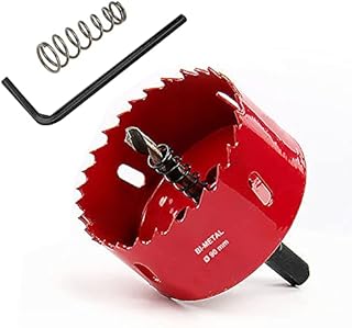 SagaSave 200mm HSS Bi-Metal Hole Saw with Corn Hole Drilling Cutter, Hole Cutter for Stainless Steel,Metal,Wood,Plastic,Drywall,Fiberboard,7.89inch 1PCS