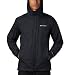Columbia Pouring Adventure Chaqueta para Hombre, Negro, M