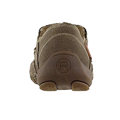 ROPER Mens Dougie Slip On Casual Shoes - Brown4