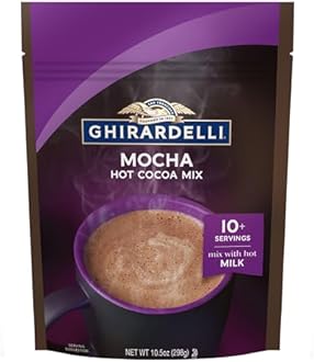 GHIRARDELLI Mocha Hot Cocoa Mix, 10.5 OZ (Pack of 1)