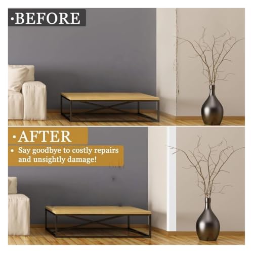 Protector de esquina de pared tiras de molduras autoadhesivas y cantos vivos 6