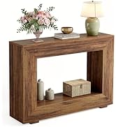 LITTLE TREE 63-Inch Narrow Console Table, Modern Hallway Entryway Table
