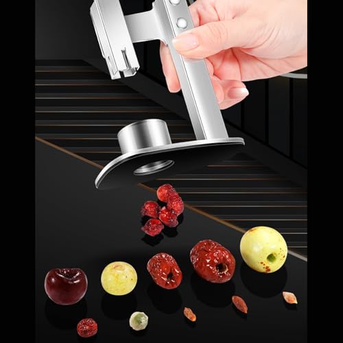 Dénoyauteur de cerises durable en acier inoxydable de qualité supérieure - 7