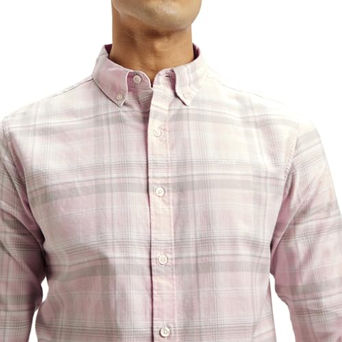 Image of Men's Checkered Slim Fit Shirt
