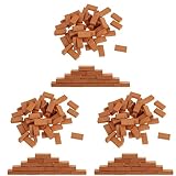 Muebles de casa de muñecas: excelente artesanía de ladrillos en miniatura de 1/16, cuidando cada detalle para darle un aspecto realista y vívido.