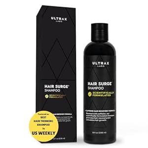 Hair Thickening Shampoo for Thinning Hair and Hair Loss – Hair Surge 8 oz for Women and Men