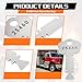 Fire Alarm Box Key 25460 - for Gamewell Fire Alarm Box, Elevator & Emergency Entry (2-Pack) | Heavy Duty Stainless Steel Christmas Tree Key | Firefighter Tools