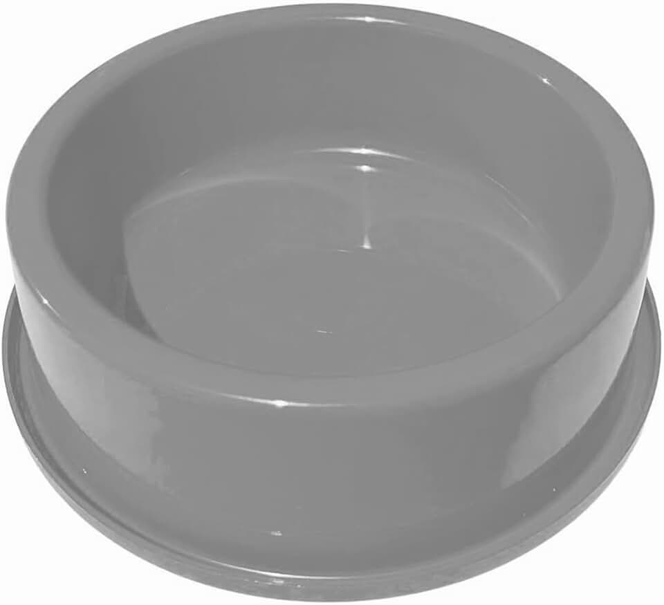 Comedouro Bebedouro Antiformiga para Cães e Gatos, 300ml, Plástico Resistente, BPA Free, Base Estável, Barreira de Água (Cinza)