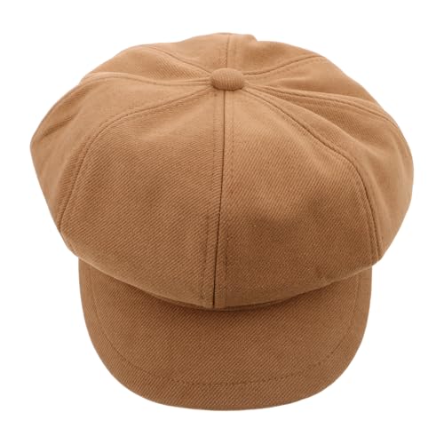 Chapeau octogonal vintage femmes pour sublimer votre look mode automne en ville