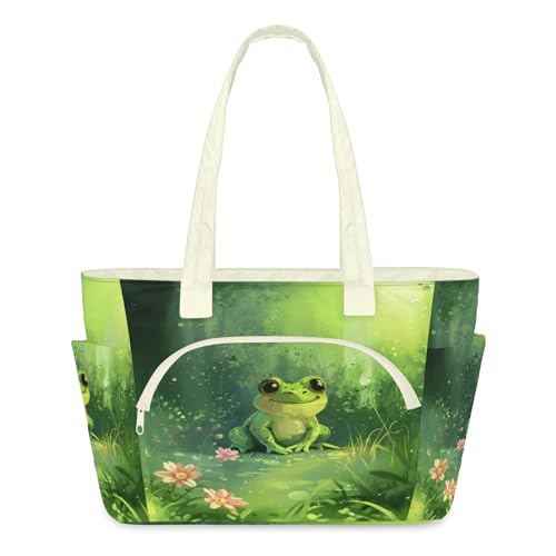 Sac fourre-tout grenouille zippé anti-charge pour transporter vos affaires