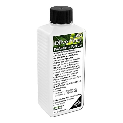 GREEN24 Olive Tree Liquid Fertilizer, Feed, Plant Food NPK for Olea europaea, Olea sylvestris Cover