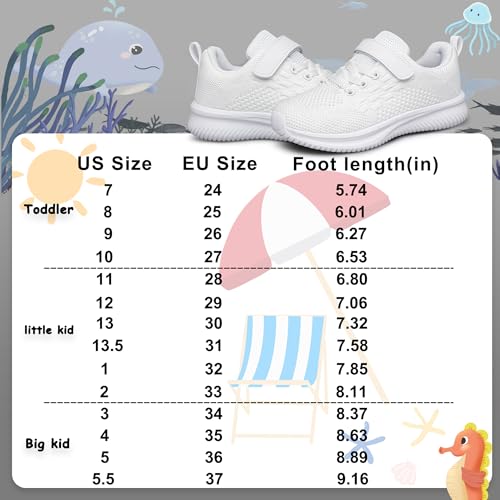 Image of BNV Boys Girls Sneakers Kids Shoes Unisex Lightweight Breathable Athletic Running Tennis Fitness Shoes for Toddler /Little Kid /Big Kid