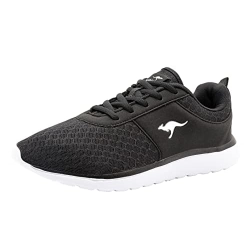 KangaROOS Damen Bumpy Sneaker, Jet Black 5001, 40 EU
