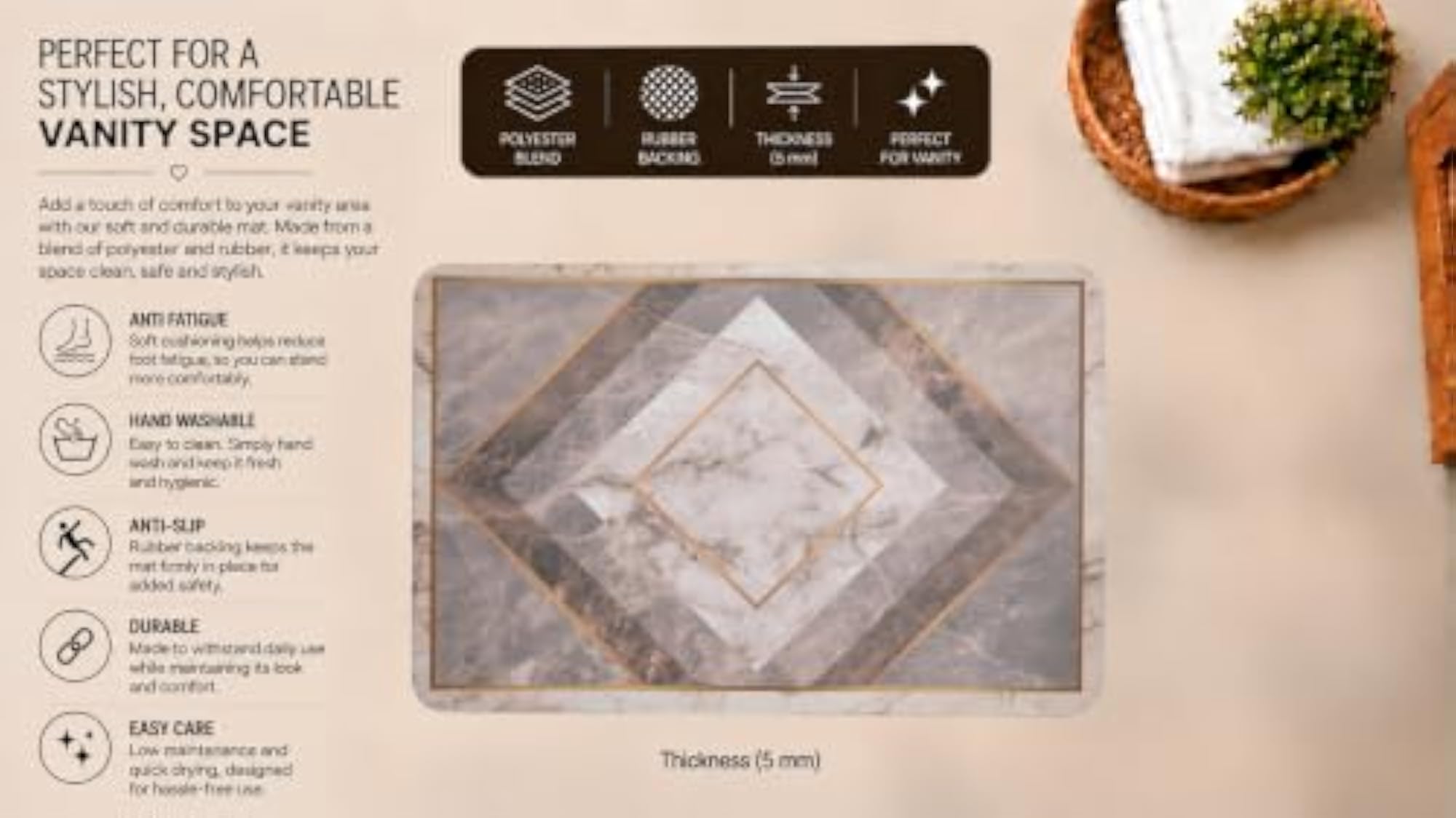 Vanity Mat