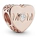 PANDORA Mother Heart, Clear CZ