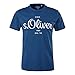Produktbild s.Oliver Herren 130.10.106.12.130.2063452 T-Shirt, Blau, L