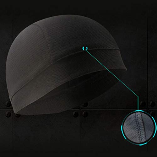 KESYOO 3 peças Capacete Forro Caveira Gorro de Ciclismo Absorção de Suor Gorro de Corrida Gorro Para