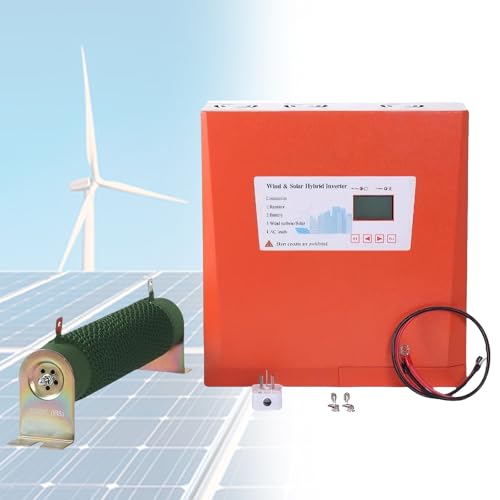 Hybrid Charge MPPT Controller, Pure Sine Wave Inverter 12V/24V/48V, LED Display Charge Controller, for Solar Wind,24V -  VNATWGOO, 80004617