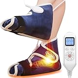 CAMECO 1 Pair Foot Heating Pad for Feet Neuropathy, Heated Foot Warmers for Women Men, Under Desk Plug in Foot Heat Therapy Pad for Feet & Ankles Plantar Fasciitis Pain Relief, 86-158℉ Temperature