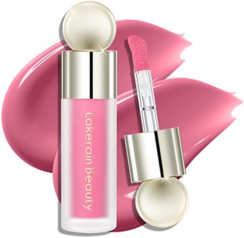 BEFIVECOK Liquid Blush, Natural Matte Velvet Finish, Soft Cream Liquid Face Blush For Cheeks, Skin Tint Blush Makeup, Long Lasting Lightweight Blendable Blush (#02 Peach Pink)