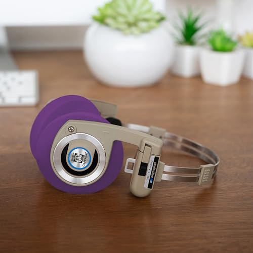 Image of Koss Official Oversized Replacement Cushion Earpads for Porta Pro, KPH40 Utility and KSC75 Headphones, Purple