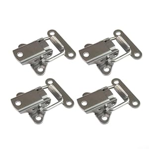 Premium Edelstahl Verschluss Case Clip Schlaufe für Flugkoffer und Ausrüstungssets