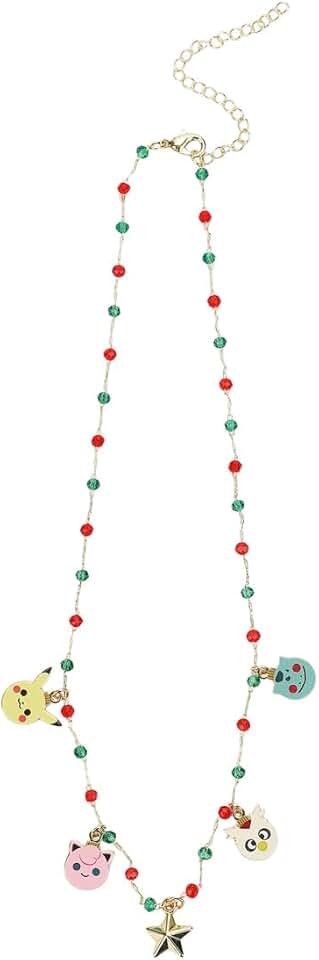 Bioworld 精靈寶可夢假日主題串珠項鍊