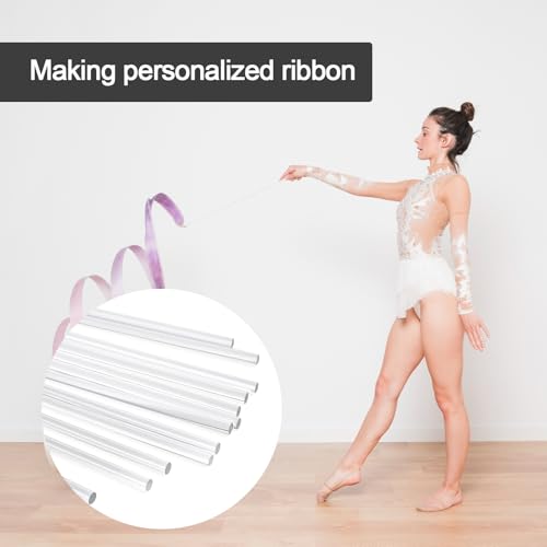 20 Stück Acryl Rundstab 3 mm x 305 mm Solide Transparente Stäbe Acrylstab Kunststoffstäbe Rund Kunststoffstangen für Basteln Handwerk Beleuchtung Gartendekoration DIY Bastelmodelle