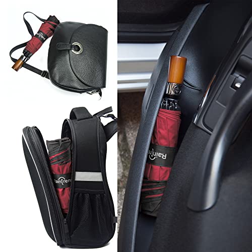 Image of Automatic Open Close Compact Travel Umbrella with Wind Vent Umbrella big size Lightweight Windproof Folding for men Women