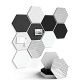 Fluxynara Hexagon Filz Pinwand, 10er-Set Selbstklebend Korkwand Alternative ...