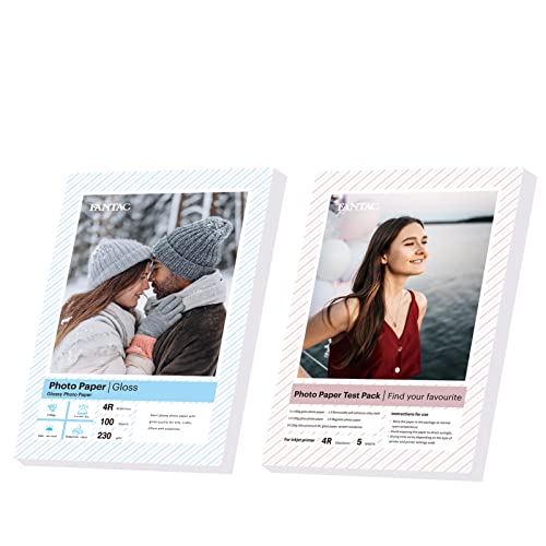 Fantac 230gsm 100 ʐ^p 4 x 6C` CNWFbgʐ^p  A\[gtHgy[p[~bNXpbP[W