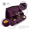 ekavale Damen Geldbörse aus weichem Leder mit RFID-Schutz - Damen-Portemonnaie (Lila) #3