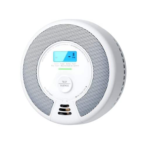 X-Sense Smoke Detector Carbon Monoxide Detector Combo, SC07, 1-Pack